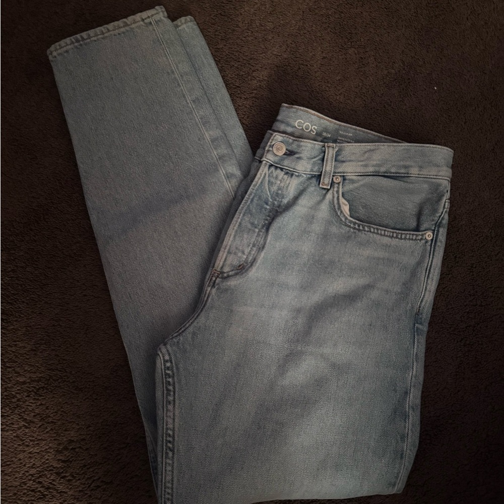COS Faded Blue Denim Pants